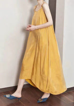 Load image into Gallery viewer, Ladies‘ Loose Summer Casual Tank Dress, Plus Size Dress, Sleeveless Dress