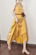 Load image into Gallery viewer, Ladies‘ Loose Summer Casual Tank Dress, Plus Size Dress, Sleeveless Dress