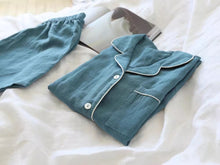 Load image into Gallery viewer, Natural Linen Summer Loose Women Dressing Gowns - FantasyLinen