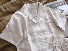 Load image into Gallery viewer, Natural Linen Summer Loose Women Dressing Gowns - FantasyLinen