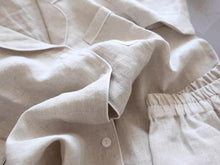 Load image into Gallery viewer, Natural Linen Summer Loose Women Dressing Gowns - FantasyLinen