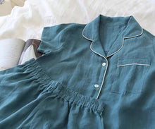 Load image into Gallery viewer, Natural Linen Summer Loose Women Dressing Gowns - FantasyLinen