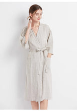 Load image into Gallery viewer, Linen Soft Women's Dressing Gowns