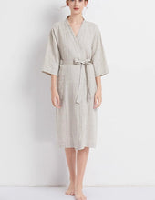 Load image into Gallery viewer, Linen Soft Women's Dressing Gowns