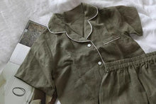 Load image into Gallery viewer, Natural Linen Summer Loose Women Dressing Gowns - FantasyLinen