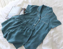 Load image into Gallery viewer, Natural Linen Summer Loose Women Dressing Gowns - FantasyLinen