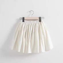 Load image into Gallery viewer, Vacation Clean Color Short Skirt For Women, High Waist Skirt