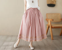 Load image into Gallery viewer, Simple Solid Color Women's Casual Skirt For Vacation And Daily, Casual Loose Skirts