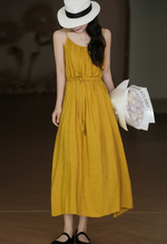 Load image into Gallery viewer, Women's Jacquard Vacation Dress, Loose Long Dress For Women Outfit, Suitable For Birthday Party, Graduation