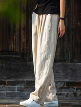 Load image into Gallery viewer, Women's Pants, Vacation Summer Linen Cotton Lantern Loose Harem Pants