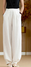 Load image into Gallery viewer, Women's Pants, Vacation Summer Linen Cotton Lantern Loose Harem Pants