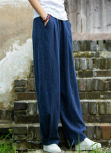 Load image into Gallery viewer, Women's Pants, Vacation Summer Linen Cotton Lantern Loose Harem Pants