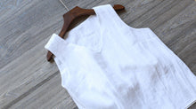 Load image into Gallery viewer, 100% Linen V-Neck Summer Casual Vest For Women Summer Underwear