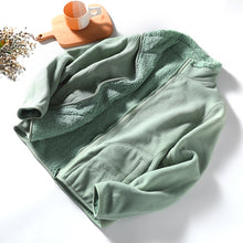 Load image into Gallery viewer, Casual Fleece Jacket, Women's Fleece, Reversible Jacket Coat