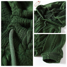 Load image into Gallery viewer, Casual Knitted Sweater, Hoodies for Women, Cropped Hoodie