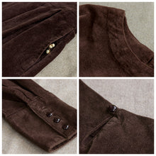 Load image into Gallery viewer, Women Lovely Corduroy A Line Dresses Q9916