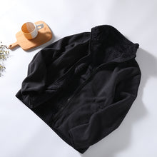 Load image into Gallery viewer, Casual Fleece Jacket, Women's Fleece, Reversible Jacket Coat