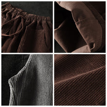 Load image into Gallery viewer, Pocket Wide Leg Pants, Cotton Pants for Women, Loose Women Trousers