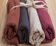 Load image into Gallery viewer, Cotton Linen Sen Department Causel Loose Overalls Big Pocket Maxi Size Trousers Women Clothes - FantasyLinen