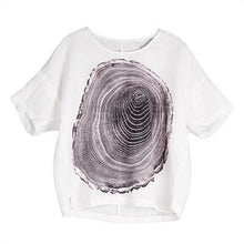 Load image into Gallery viewer, Summer Lovely Printing Casual Loose T-Shirt Women Tops ST059 - FantasyLinen