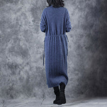 Load image into Gallery viewer, Vintage Loose High Neck Base Sweater Dresses For Women W609