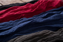 Load image into Gallery viewer, Vintage Soft Linen Scarf Women Winter Shawl W17120
