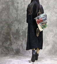 Load image into Gallery viewer, Vintage Casual High Neck Maxi Dresses Women Spring Clothes Q31121