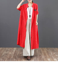 Load image into Gallery viewer, Women Loose Button Down Maxi Shirt Dresses For Spring 6123
