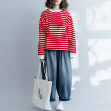 Load image into Gallery viewer, Vintage Loose Wide-Leg Harem Pants Women Casual Denim Trousers K18021