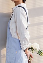 Load image into Gallery viewer, Cotton Linen Apron Waitress Bar Bakery Catering Painter Florist Gardener Workwear A18021