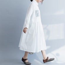 Load image into Gallery viewer, Gray Bow knot Leather Flat Shoes For Women X25031