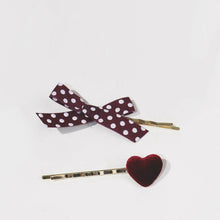 Load image into Gallery viewer, Cute Bow Knot Girls Hair Clips Sweet Women Hair Pins Fashion Hair Accessories C586