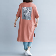 Load image into Gallery viewer, Women Simple Cotton Loose Shirt Dresses For Summer Q6057