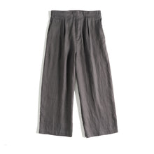 Load image into Gallery viewer, Women Loose Linen Pants Casual Drawing Summer Trousers
