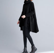 Load image into Gallery viewer, Sweater for Women, Cotton Turtleneck Sweater, Casual Oversized Sweaters