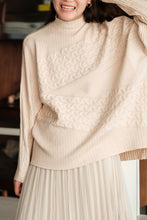 Load image into Gallery viewer, Cotton Pullover for Women, Crew Neck Sweater, Camel Cropped Sweater