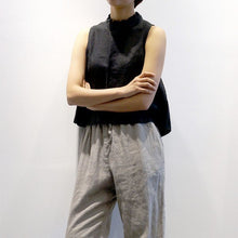 Load image into Gallery viewer, 100% Linen Soft Summer Vest For Women