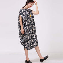Load image into Gallery viewer, Women's Irregularity Linen Printed Dresses