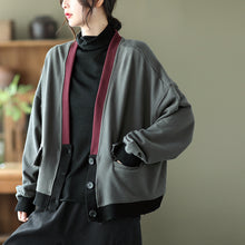 Load image into Gallery viewer, Cotton Women Winter Coats, Long Sleeve Ladies Coat, Loose Spring Coat
