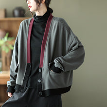 Load image into Gallery viewer, Cotton Women Winter Coats, Long Sleeve Ladies Coat, Loose Spring Coat