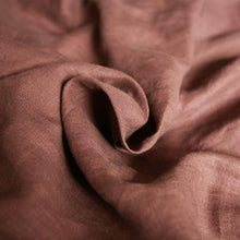 Load image into Gallery viewer, Linen Pillowcase With Ruffles Standard Body Pillow Size. Bed Pillows. Washed & Softened