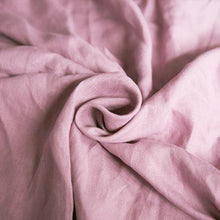 Load image into Gallery viewer, Linen Pillowcase With Ruffles Standard Body Pillow Size. Bed Pillows. Washed & Softened