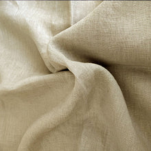 Load image into Gallery viewer, Frayed Ruffle Linen Pillow Case In Midnight Washed & Softened