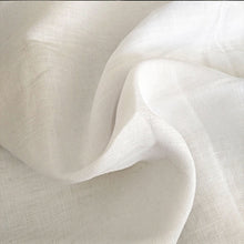 Load image into Gallery viewer, Frayed Ruffle Linen Pillow Case In Midnight Washed & Softened