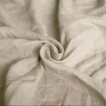 Load image into Gallery viewer, Linen Pillowcase With Ruffles Standard Body Pillow Size. Bed Pillows. Washed & Softened