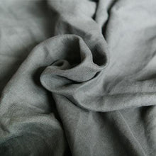 Load image into Gallery viewer, Washed Country Style Linen Bedding Set Pillowcases With Flat Sheet T31121