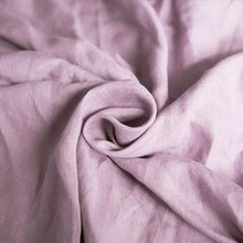 Load image into Gallery viewer, Washed Country Style Linen Bedding Set Pillowcases With Flat Sheet T31121