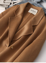 Load image into Gallery viewer, Wool Loose Trench, Winter Coat Women, Autumn Winter Outerwear