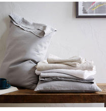 Load image into Gallery viewer, Luxurious 100% Pure French Linen Bed Sheets by FantasyLinen