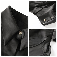 Load image into Gallery viewer, Women's Long Sleeve Shirt, Cotton Shirts for Women, White Work Shirts